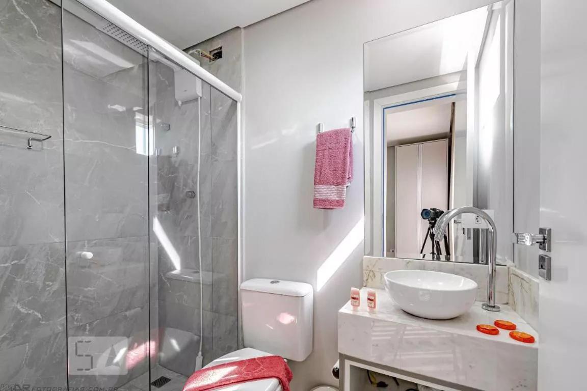 11-Studio Decorado Lindo! Otimo Para Casal!!! กูรีตีบา ภายนอก รูปภาพ