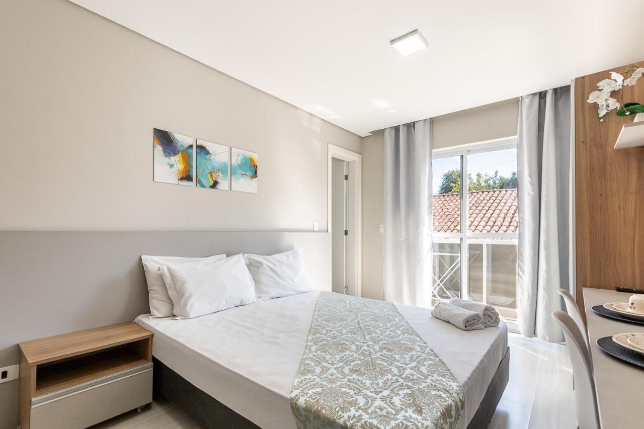 11-Studio Decorado Lindo! Otimo Para Casal!!! กูรีตีบา ภายนอก รูปภาพ
