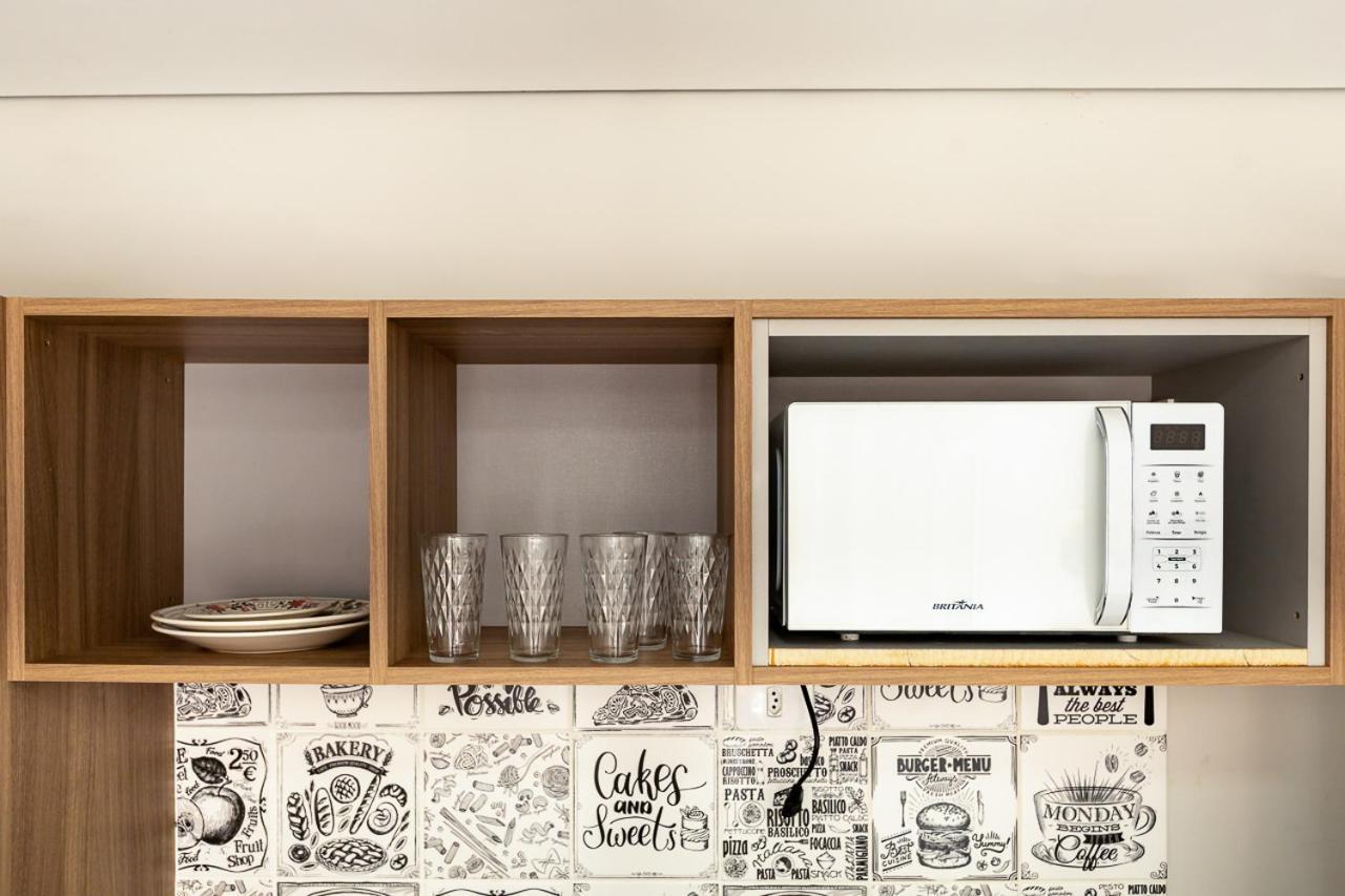 11-Studio Decorado Lindo! Otimo Para Casal!!! กูรีตีบา ภายนอก รูปภาพ