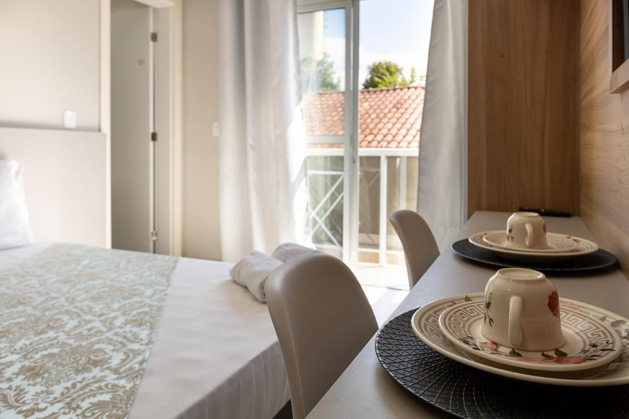 11-Studio Decorado Lindo! Otimo Para Casal!!! กูรีตีบา ภายนอก รูปภาพ